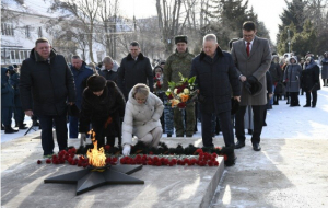 Торжественное мероприятие ко Дню победы в Сталинградской Битве прошло в г. Михайловка