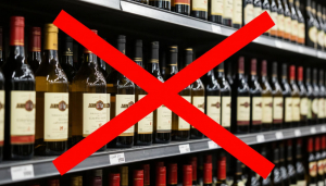 Запрет на продажу алкоголя